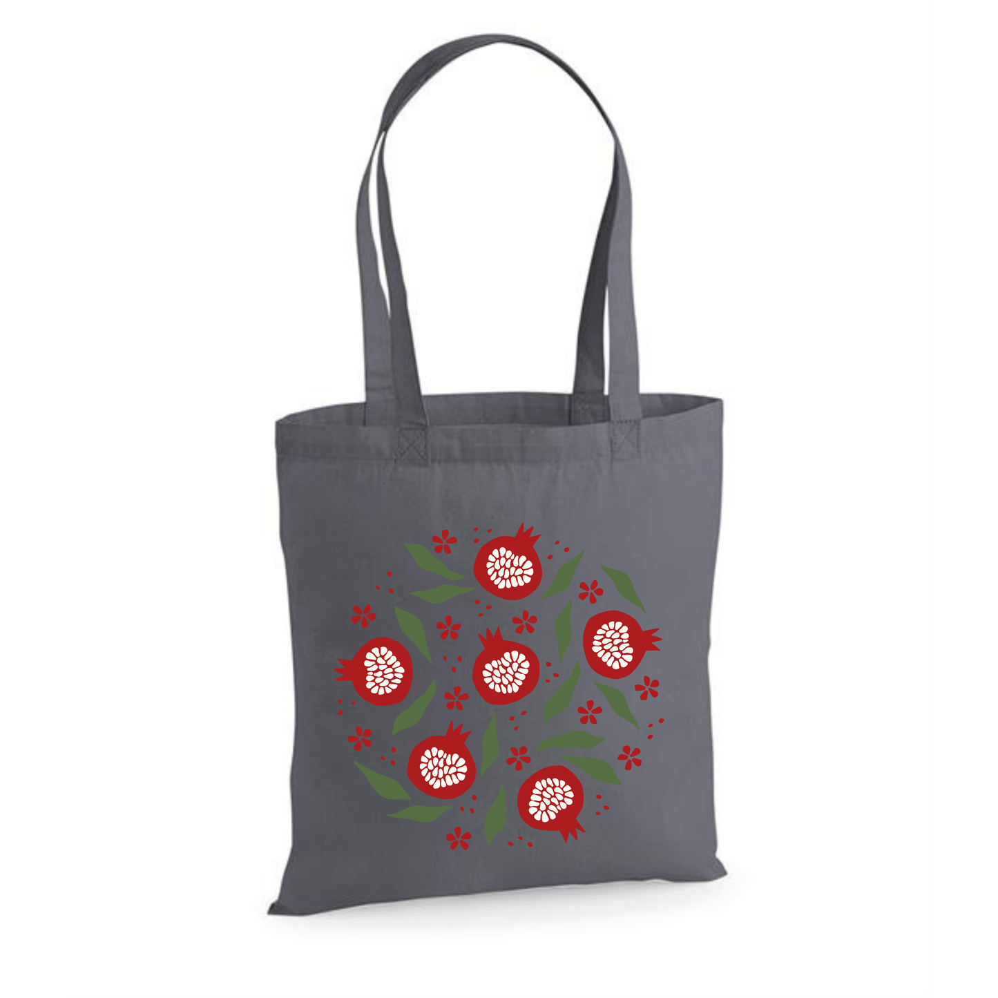 Pomegranate | Eco-Friendly Cotton Tote Bag with Graphic Design