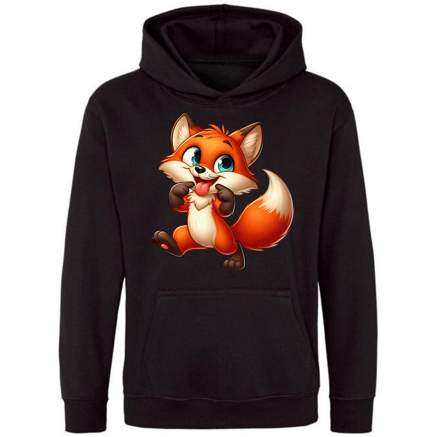 Kids' Cute Fox Hoodie | Adorable and Comfy Design