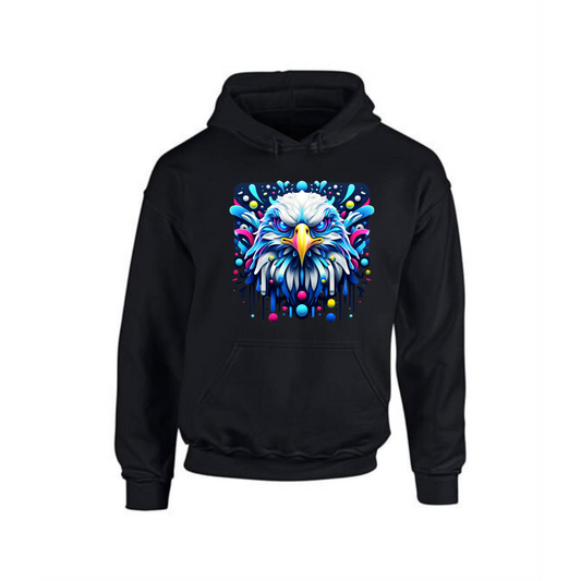 Neon Eagle Hoodie | Bold & Comfortable for Men