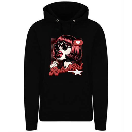 RetroGirl Hoodie | Vintage-Inspired Women’s Design