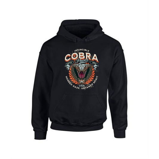 Cobra Hoodie | Fierce Snake Design