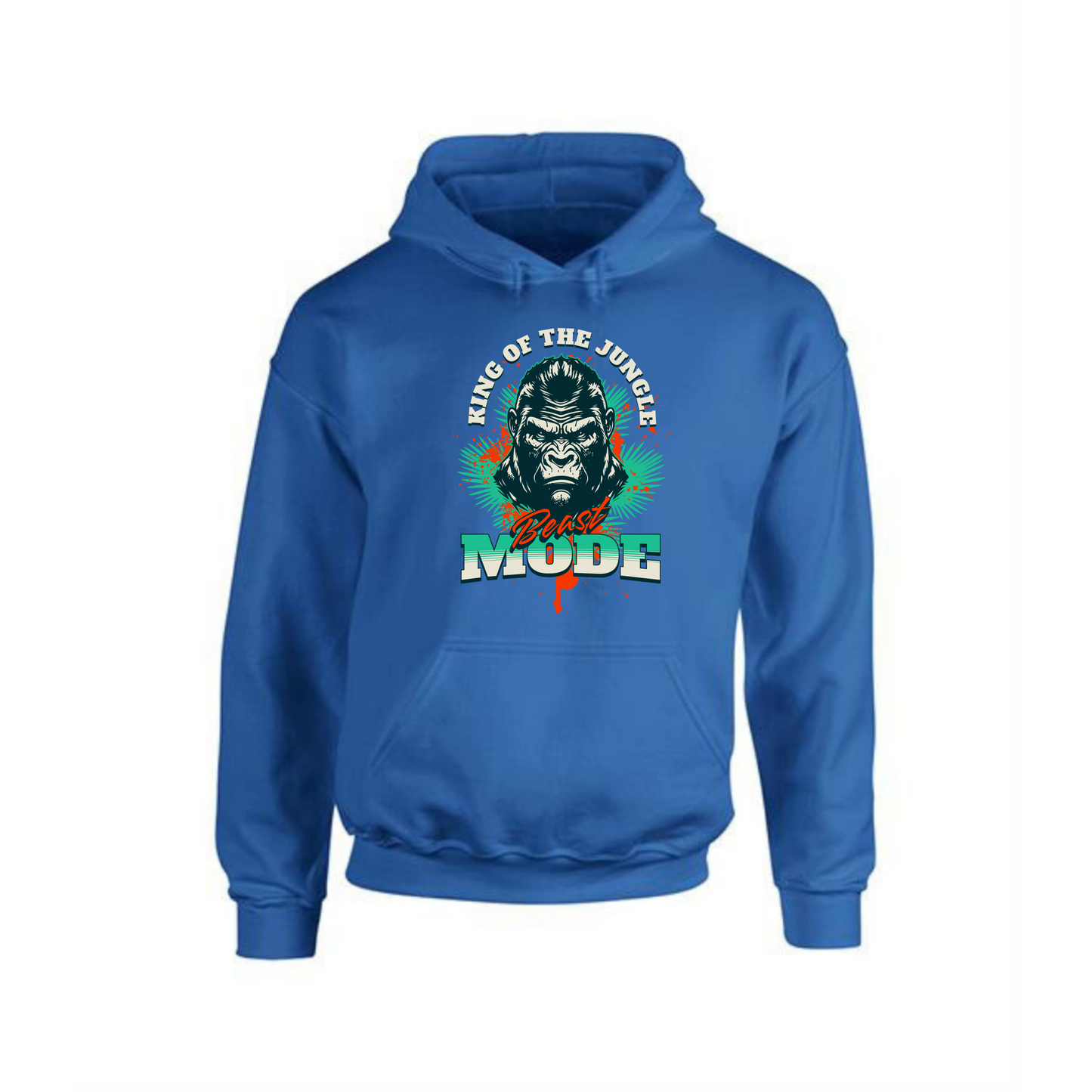 King of the Jungle Hoodie | Beast Mode Gorilla Design - Style Quest Fashion