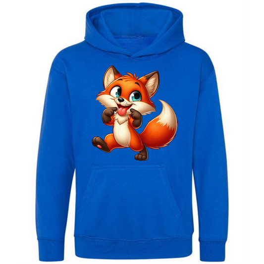 Kids' Cute Fox Hoodie – Comfy & Adorable Design