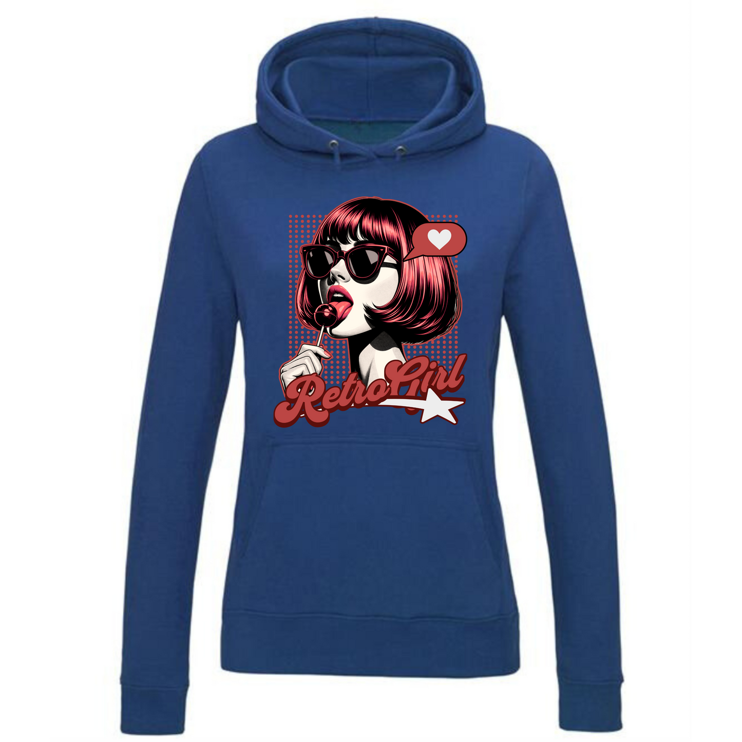 RetroGirl Hoodie | Vintage-Inspired Women’s Design