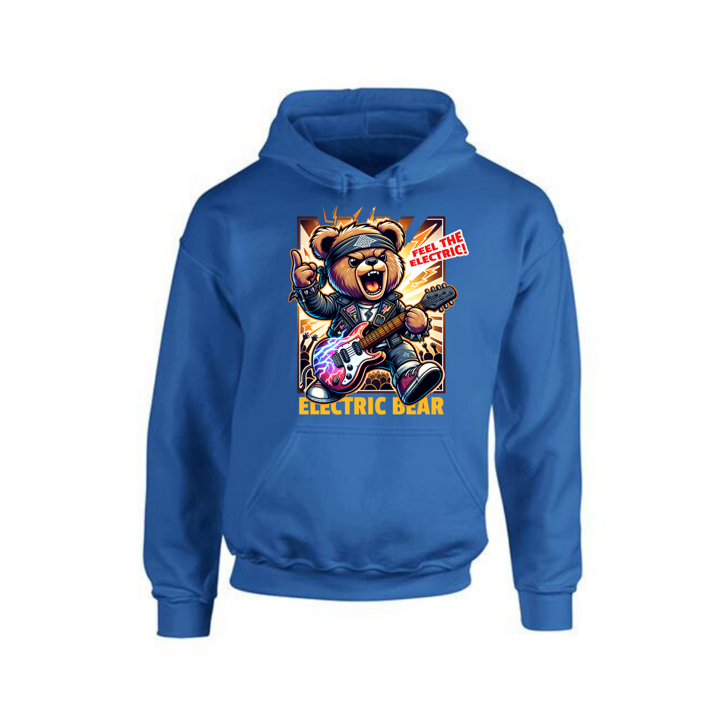 Electric Bear Hoodie | Feel the Electric Design