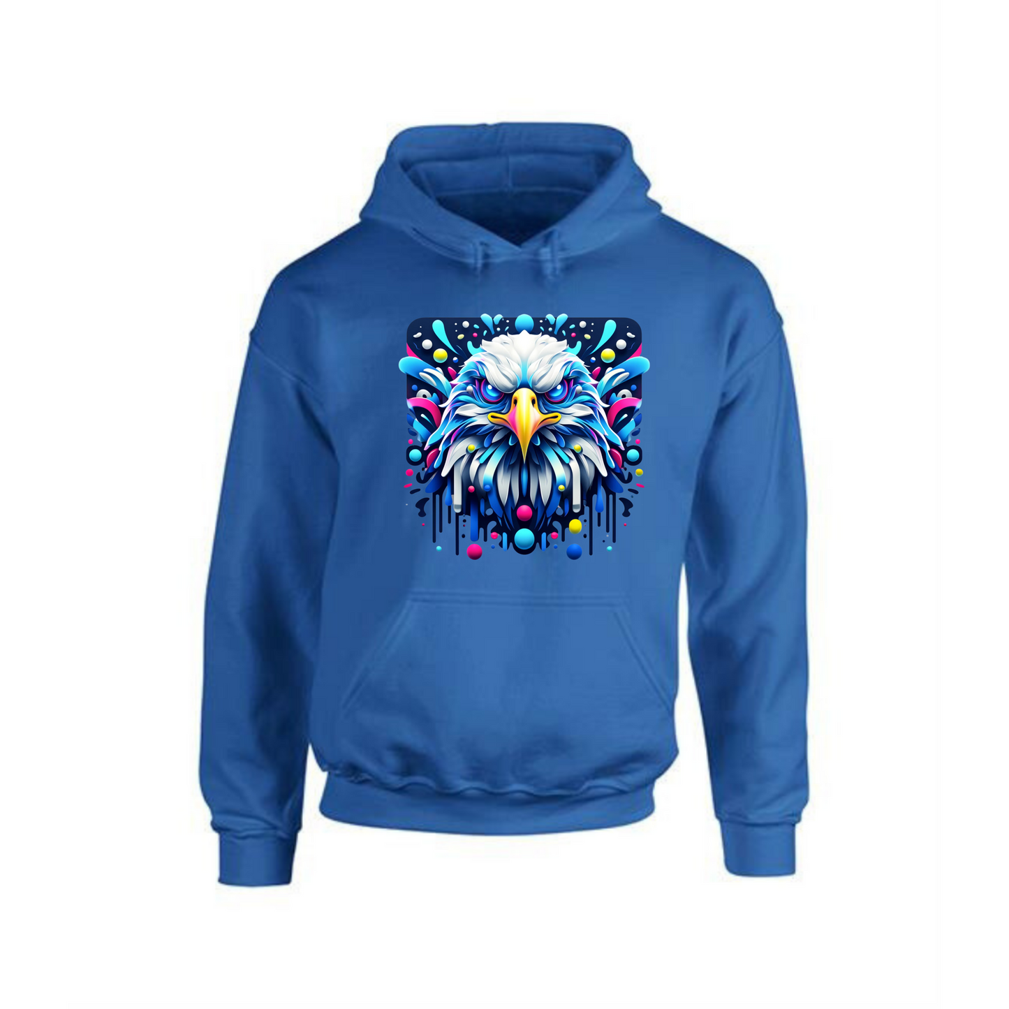 Neon Eagle Hoodie | Bold & Comfortable for Men