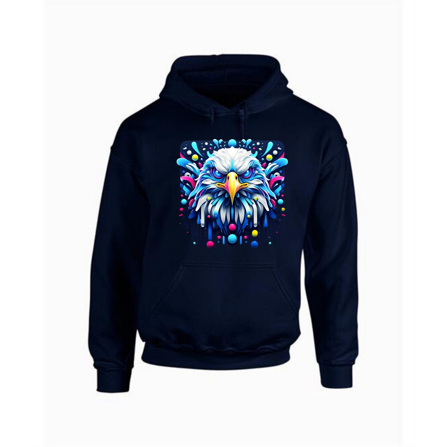 Neon Eagle Hoodie | Bold & Comfortable for Men