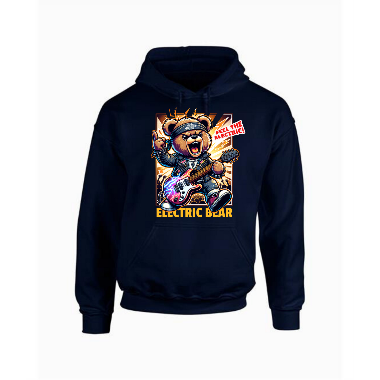 Electric Bear Hoodie | Feel the Electric Design