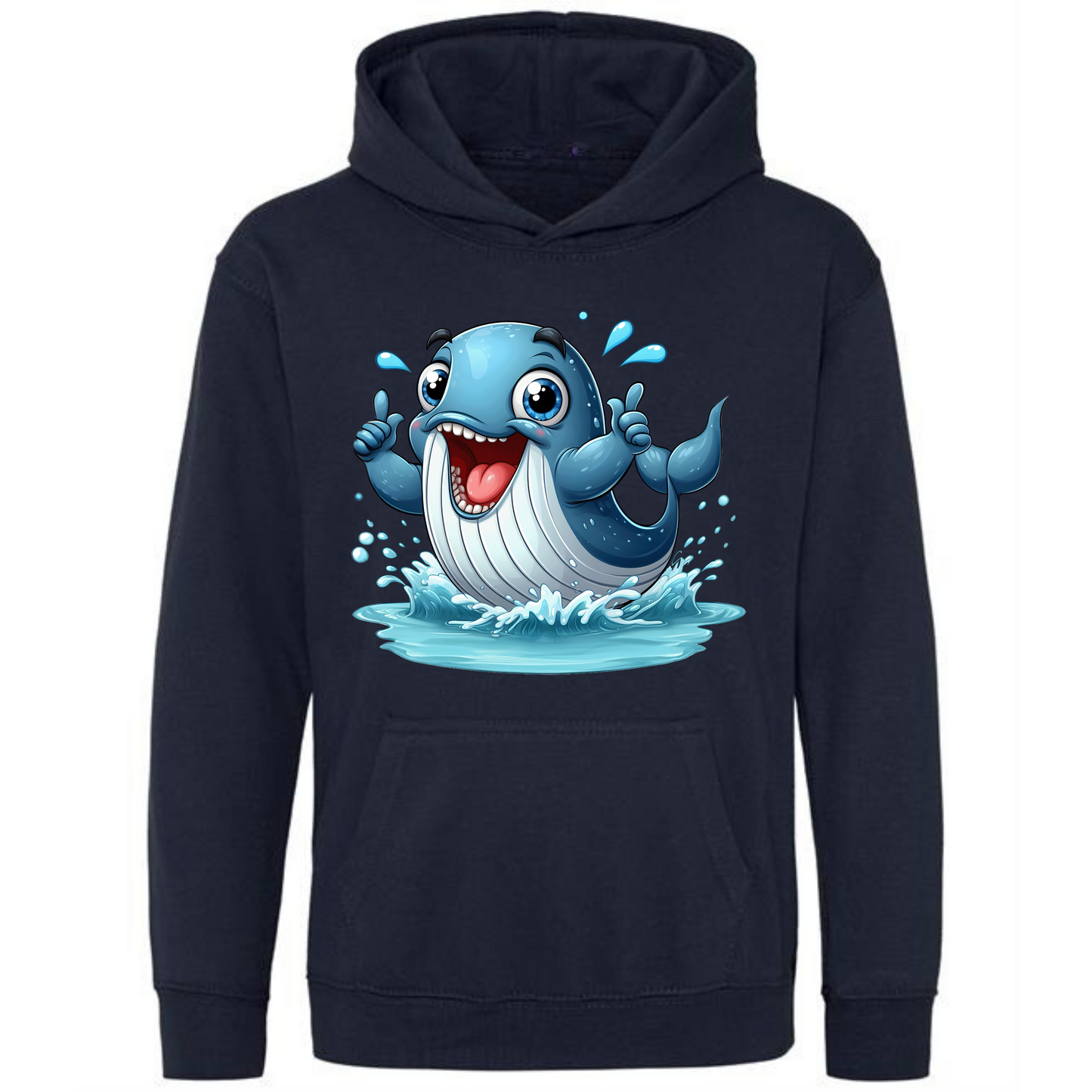 Kids' Cute Dolphin Hoodie – Comfy & Adorable Design