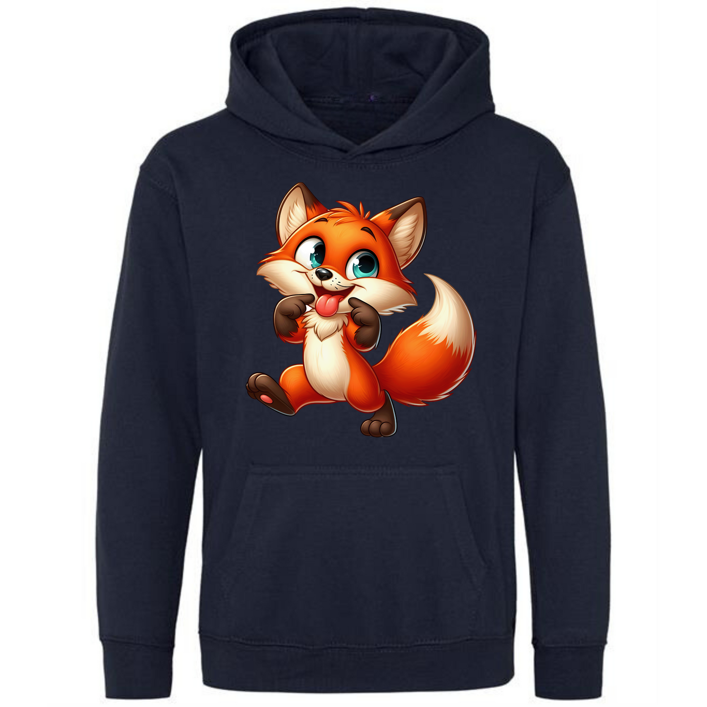 Kids' Cute Fox Hoodie | Adorable and Comfy Design