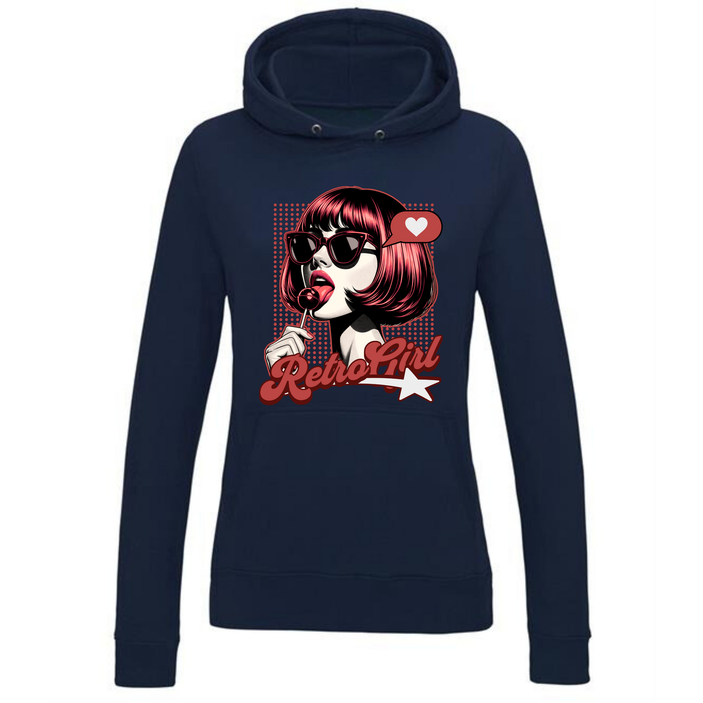 RetroGirl Hoodie | Vintage-Inspired Women’s Design