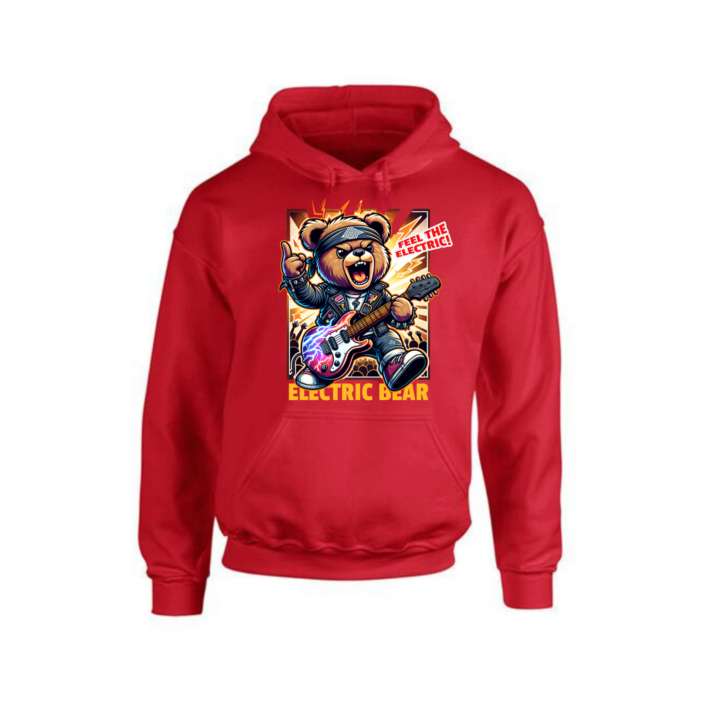 Electric Bear Hoodie | Feel the Electric Design