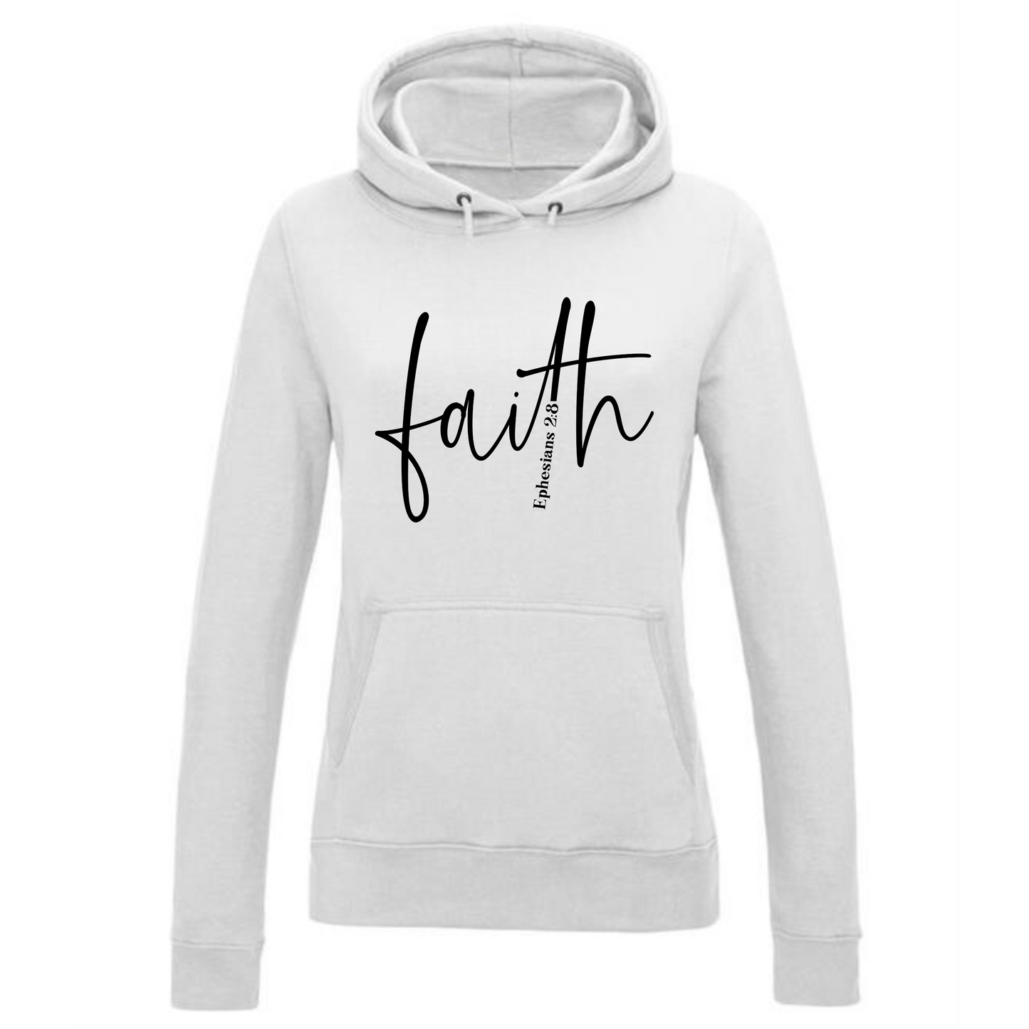 Faith Hoodie | Bold Faith Text Design