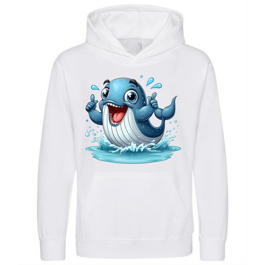 Kids' Cute Dolphin Hoodie – Comfy & Adorable Design