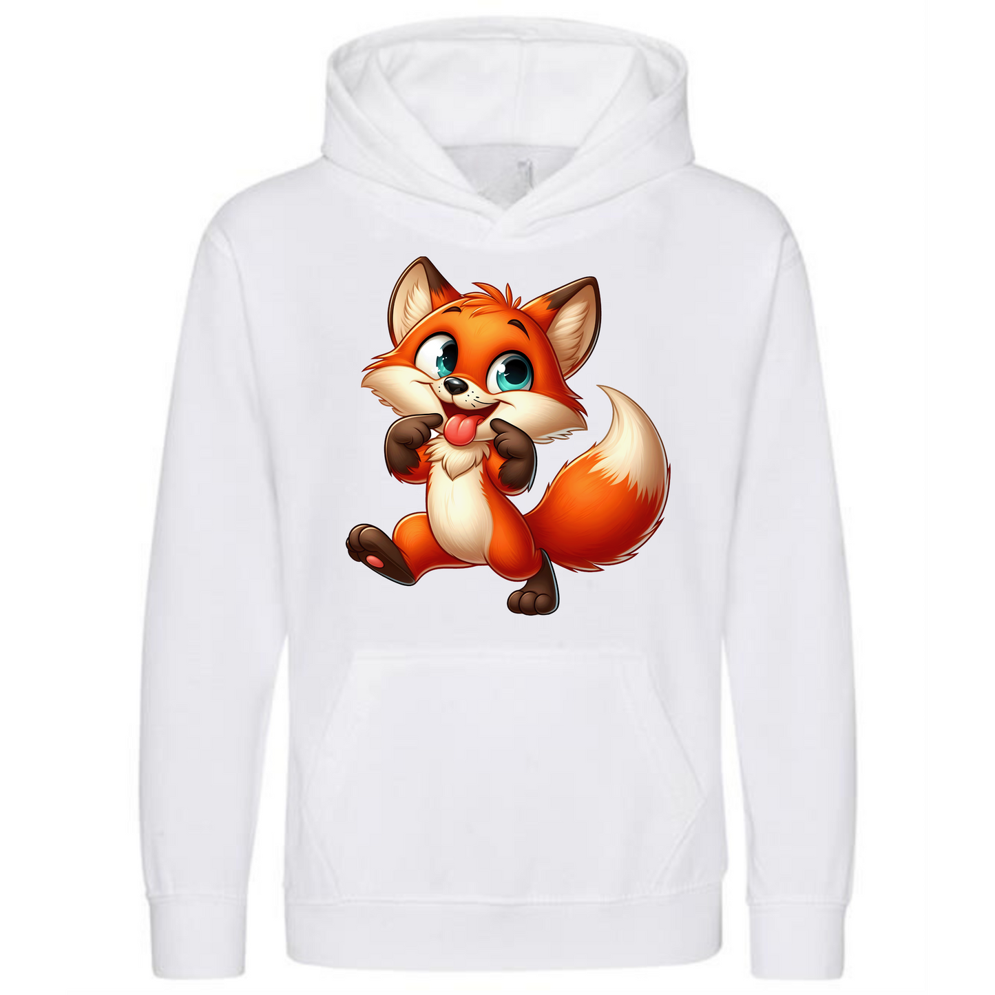 Kids' Cute Fox Hoodie | Adorable and Comfy Design