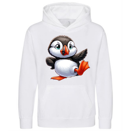 Kids' Cute Penguin Hoodie – Comfy & Fun