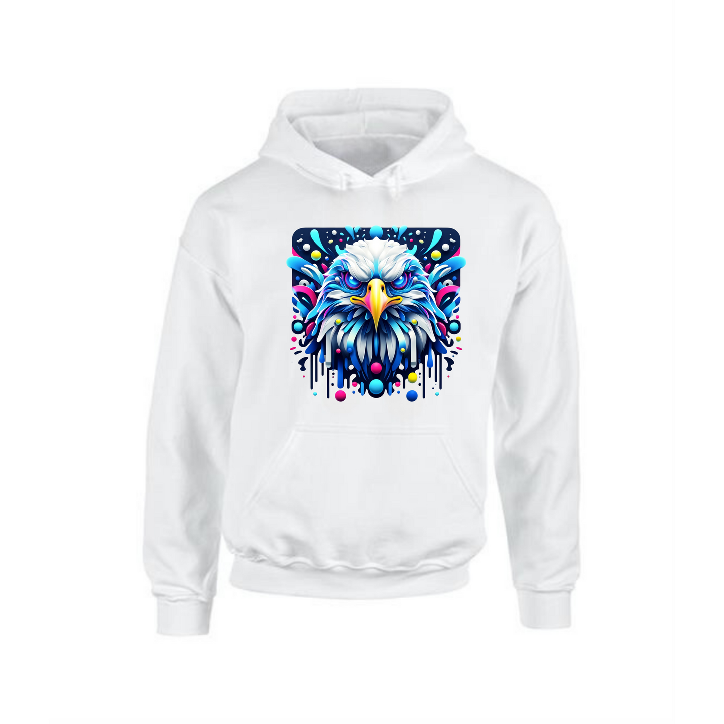 Neon Eagle Hoodie | Bold & Comfortable for Men