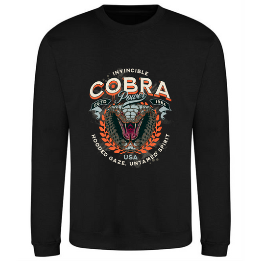 Cobra Sweatshirt | Striking Snake Design – Bold & Fierce Style