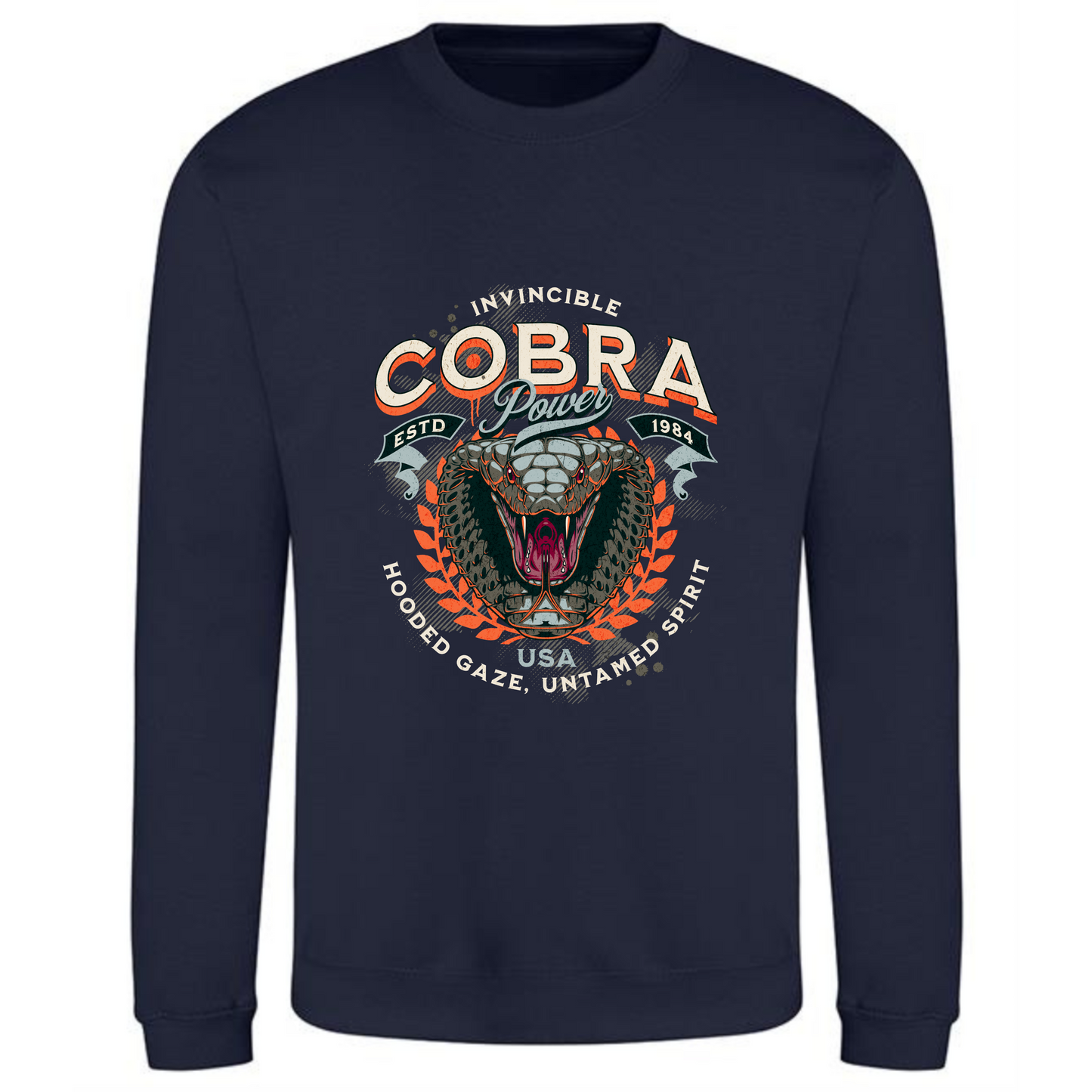 Cobra Sweatshirt | Striking Snake Design – Bold & Fierce Style