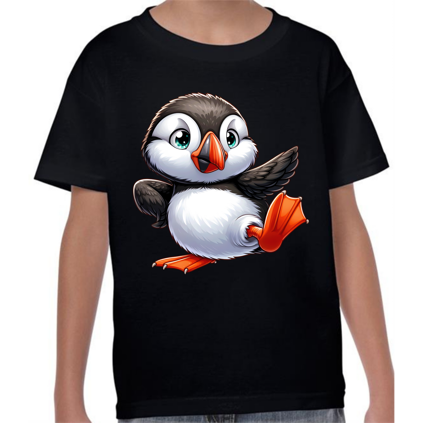 Kids' Cute Penguin T-Shirt – Adorable & Fun