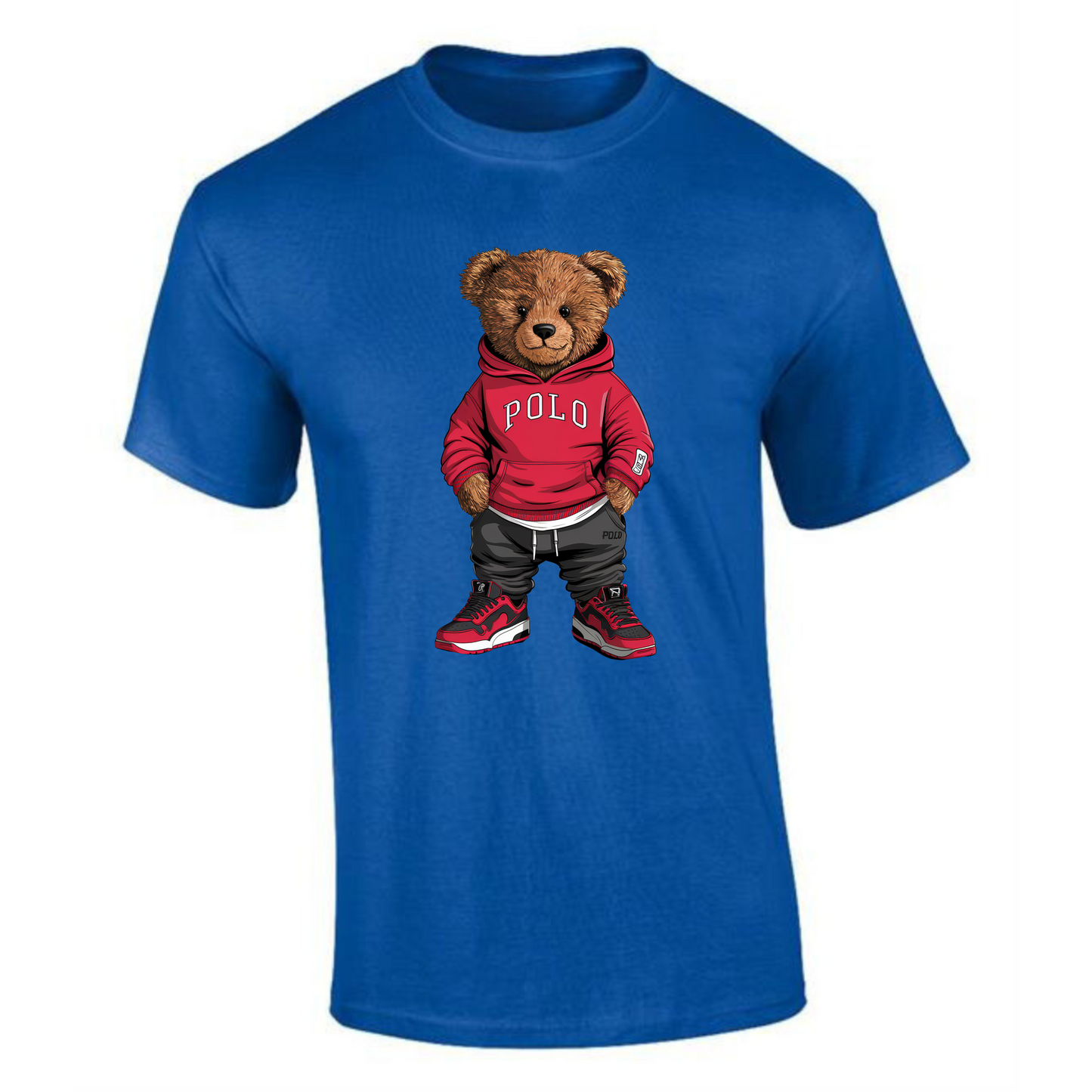 Teddy Bear T-Shirt | Fun & Comfortable POLO Style for Men