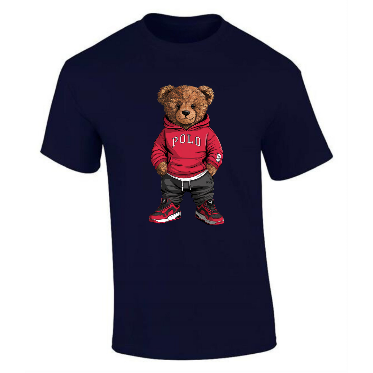 Teddy Bear T-Shirt | Fun & Comfortable POLO Style for Men