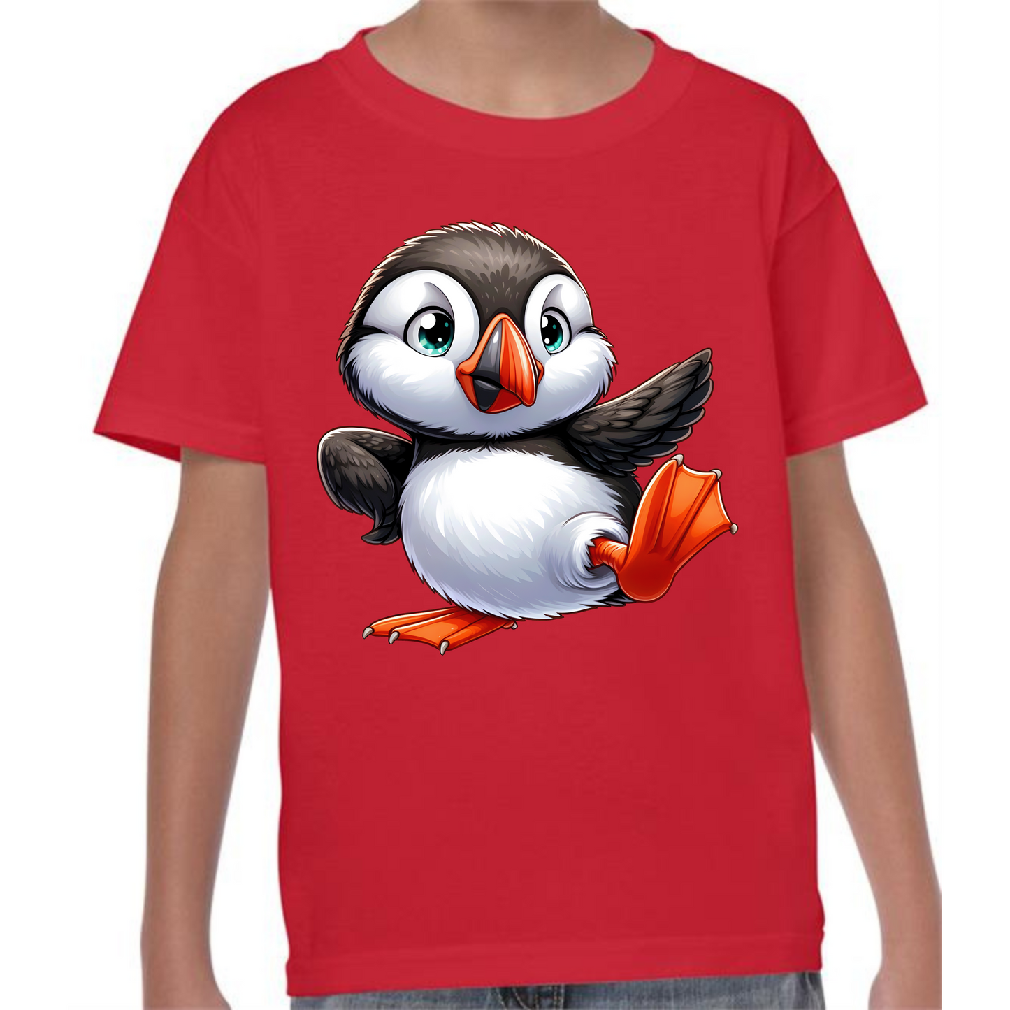 Kids' Cute Penguin T-Shirt – Adorable & Fun