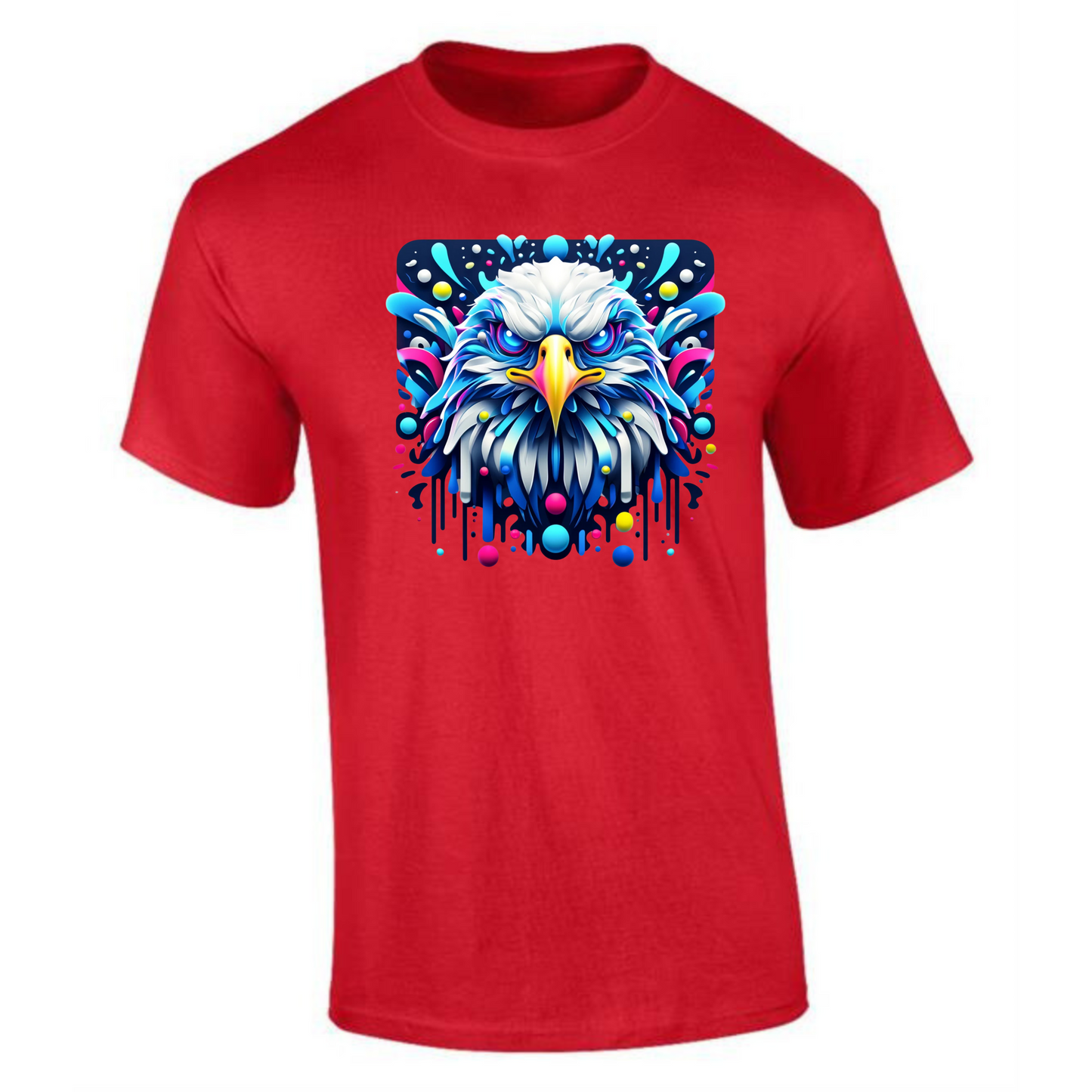 Neon Eagle T-Shirt | Bold & Comfortable for Men