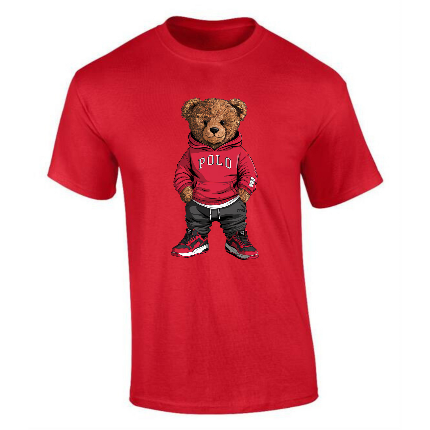 Teddy Bear T-Shirt | Fun & Comfortable POLO Style for Men