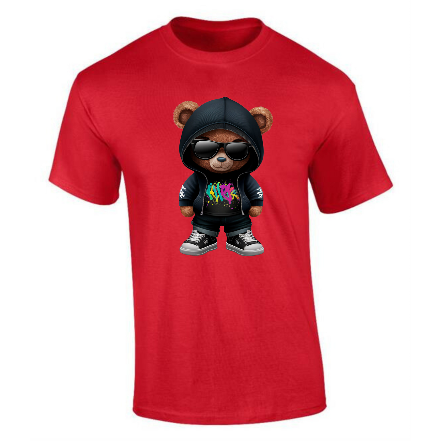 Trendy Teddy Bear T-Shirt | Urban Style for Men