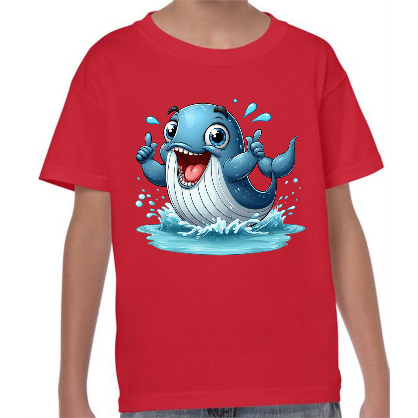 Kids' Cute Dolphin T-Shirt – Playful Ocean Style