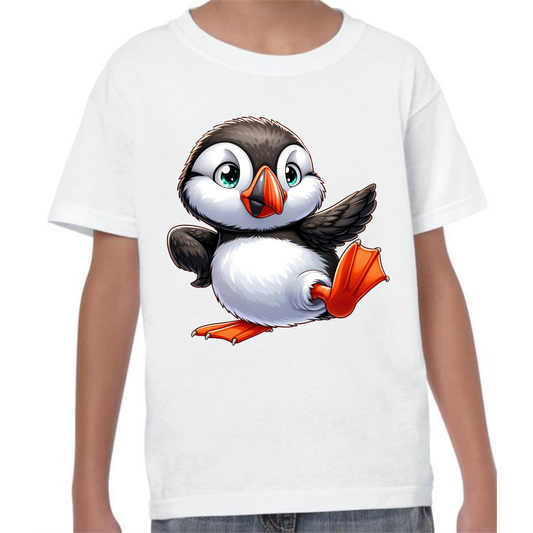 Kids' Cute Penguin T-Shirt – Adorable & Fun