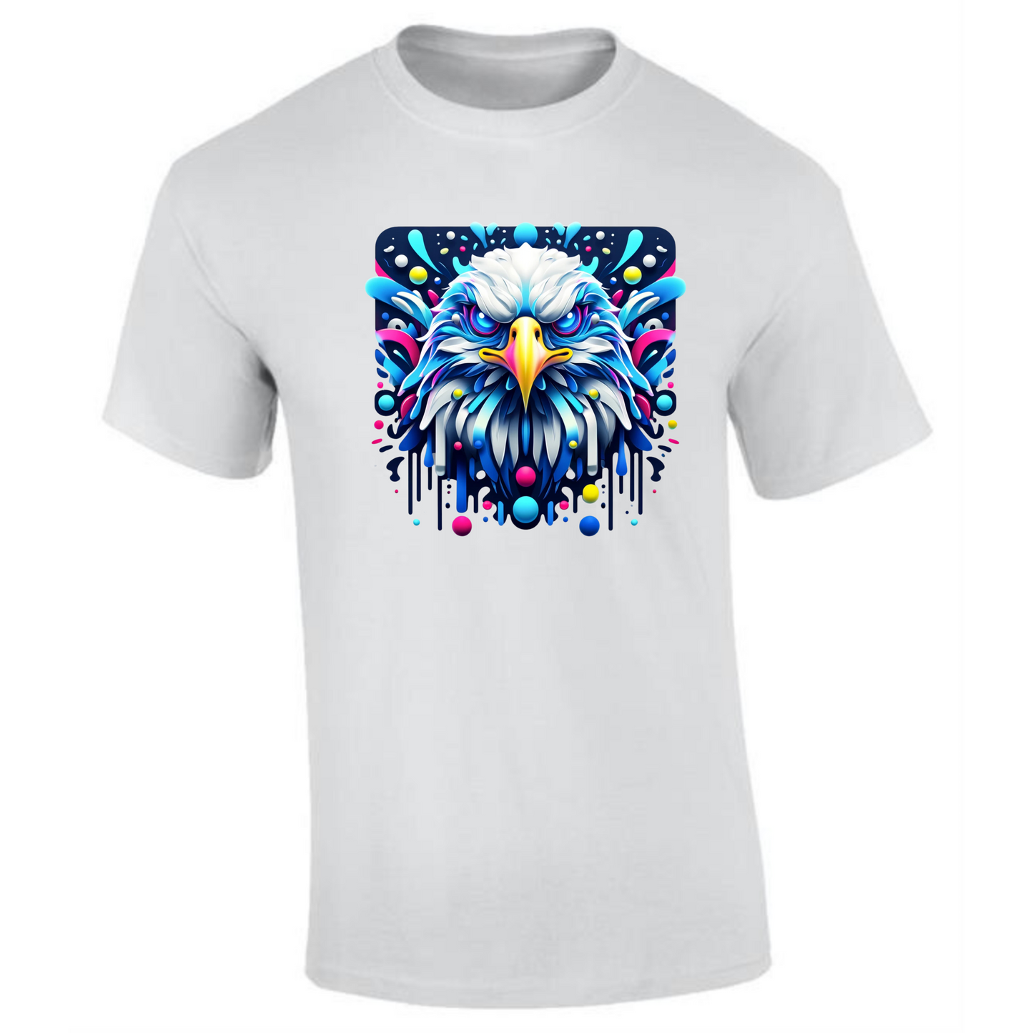 Neon Eagle T-Shirt | Bold & Comfortable for Men