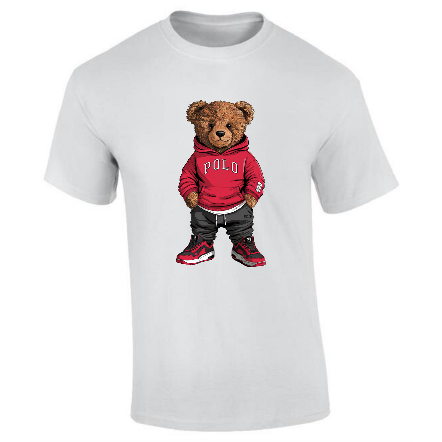 Teddy Bear T-Shirt | Fun & Comfortable POLO Style for Men