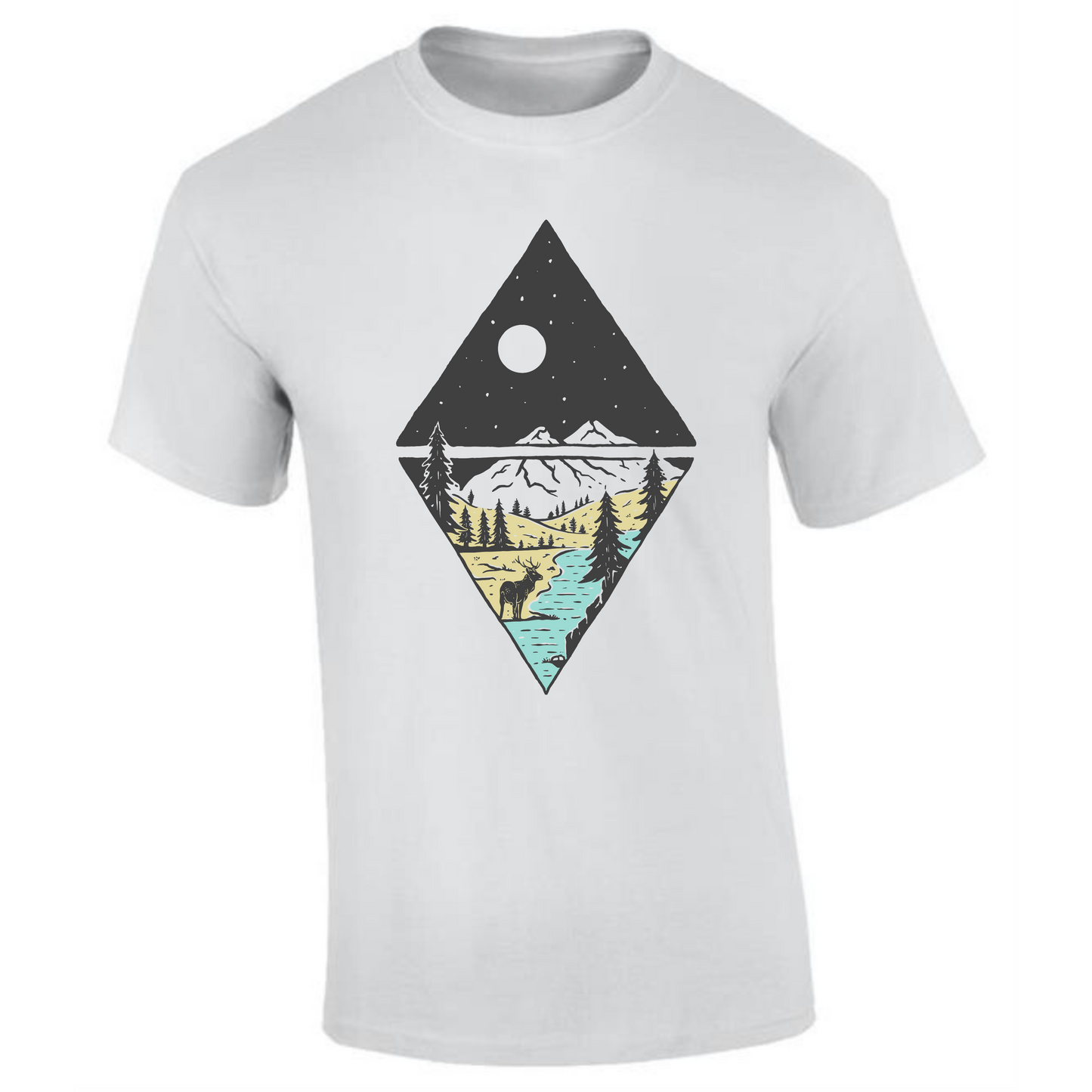 Nature's Serenity T-Shirt | Tranquility in Style for Men