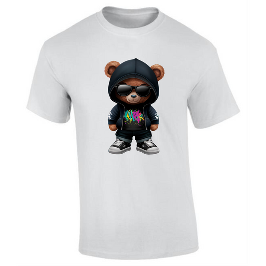 Trendy Teddy Bear T-Shirt | Urban Style for Men